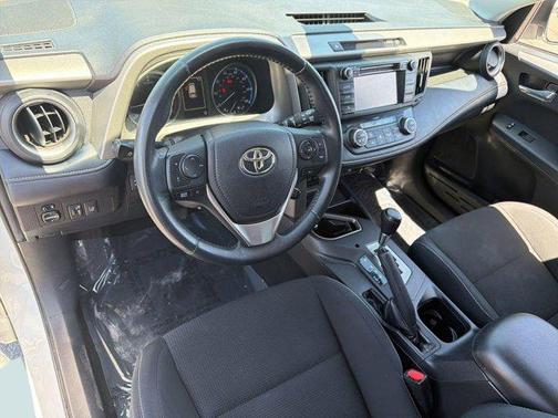 Super White 2018 Toyota RAV4 XLE