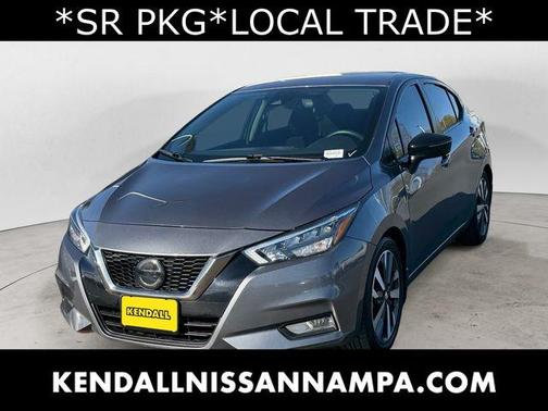 Gun Metallic 2021 Nissan Versa 1.6 SR