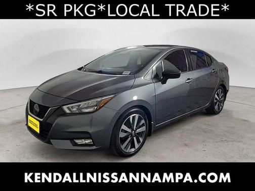 Gun Metallic 2021 Nissan Versa 1.6 SR