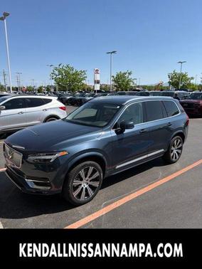 Denim Blue Metallic 2025 Volvo XC90 B6 Plus 7-Seater