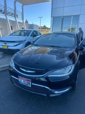 Black Clearcoat 2015 Chrysler 200 Limited