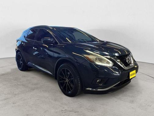 Blue 2018 Nissan Murano Platinum