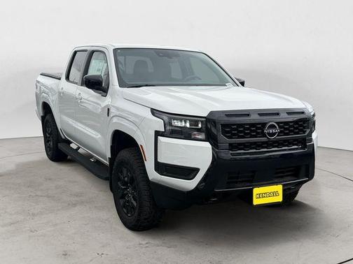 Glacier White 2026 Nissan Frontier SV