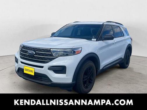 Oxford White 2020 Ford Explorer XLT