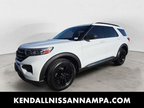 Oxford White 2020 Ford Explorer XLT