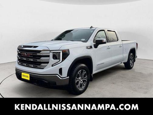 Summit White 2024 GMC Sierra 1500 SLE