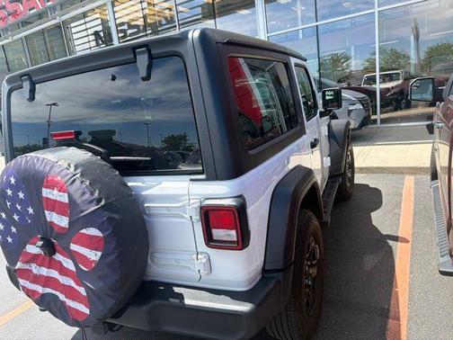 Bright White Clearcoat 2025 Jeep Wrangler Sport