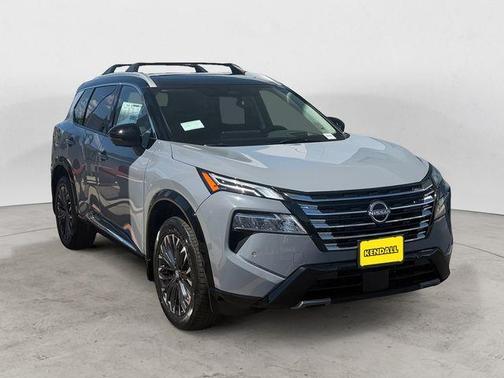 Boulder Gray Metallic 2026 Nissan Rogue Platinum