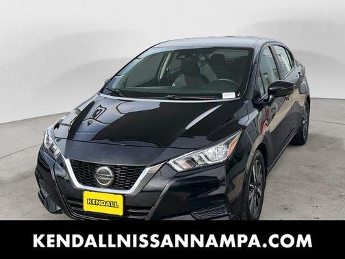 Black 2021 Nissan Versa 1.6 SV