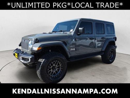 Sting Gray Clearcoat 2022 Jeep Wrangler Unlimited Sahara