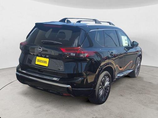 Black 2026 Nissan Rogue Platinum