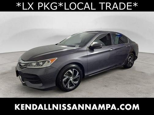 Gray 2017 Honda Accord LX