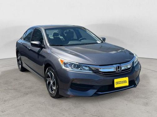 Gray 2017 Honda Accord LX
