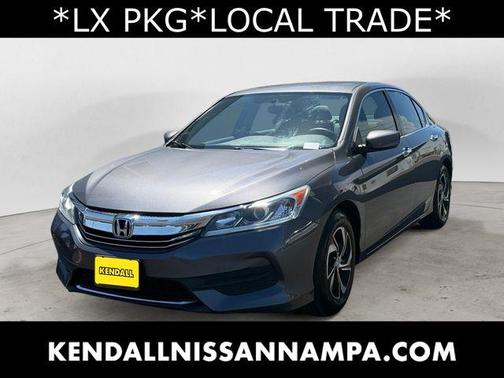 Gray 2017 Honda Accord LX