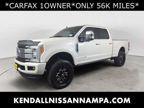White Platinum Clearcoat Metallic 2019 Ford F-250 Platinum