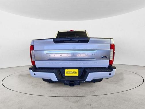 White Platinum Clearcoat Metallic 2019 Ford F-250 Platinum