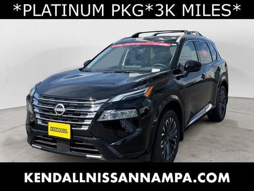 Black 2026 Nissan Rogue Platinum