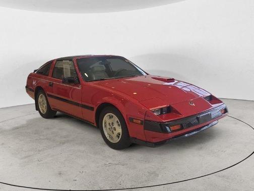Red 1985 Nissan 300ZX Turbo