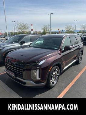 Burgundy 2023 Hyundai PALISADE Limited
