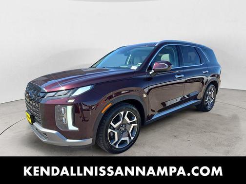 Burgundy 2023 Hyundai PALISADE Limited