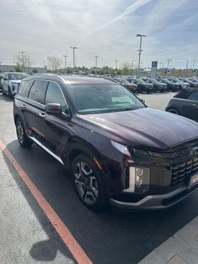 Burgundy 2023 Hyundai PALISADE Limited