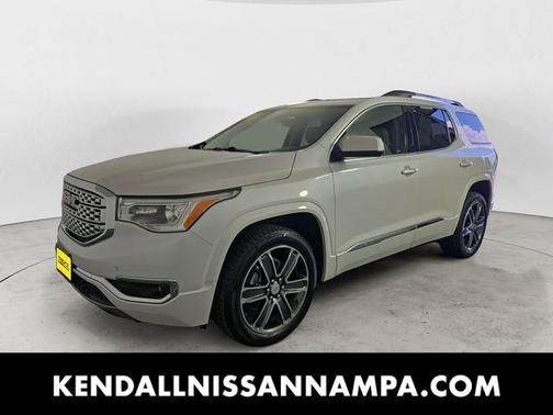 White Frost 2017 GMC Acadia Denali