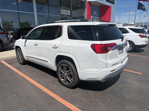 White Frost 2017 GMC Acadia Denali