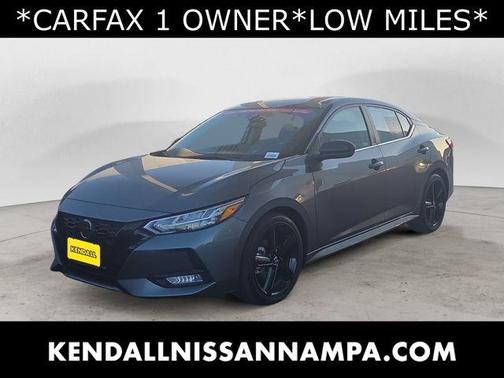 2 Tone Gray / Black Roof 2023 Nissan Sentra SR