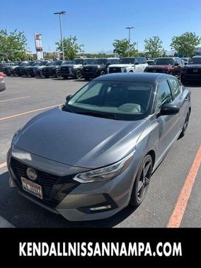 2 Tone Gray / Black Roof 2023 Nissan Sentra SR