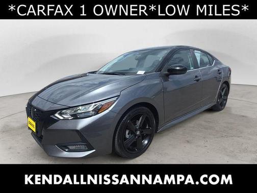 2 Tone Gray / Black Roof 2023 Nissan Sentra SR