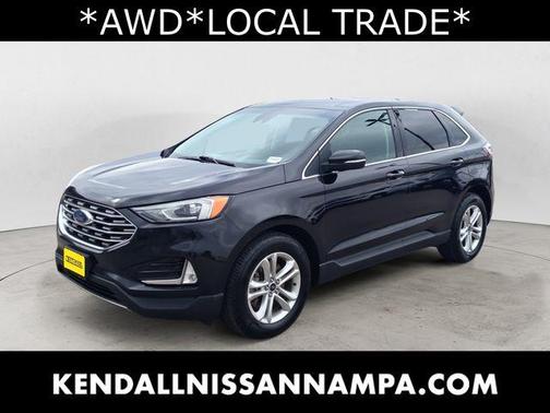 Black 2020 Ford Edge SEL