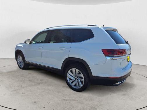 Pure White 2021 Volkswagen Atlas 3.6 V6 SEL
