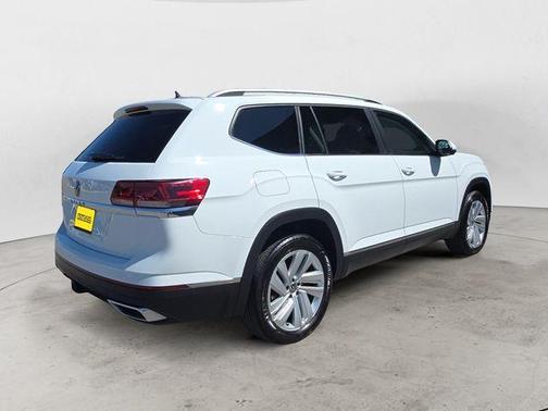 Pure White 2021 Volkswagen Atlas 3.6 V6 SEL