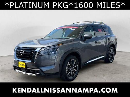 Gun Metallic 2025 Nissan Pathfinder Platinum