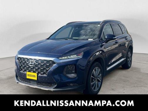Stormy Blue 2019 Hyundai SANTA FE Limited