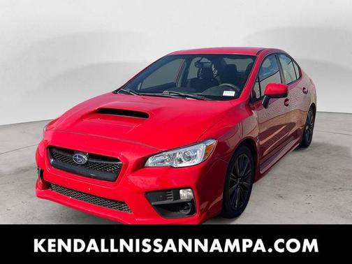 Pure Red 2017 Subaru WRX Base