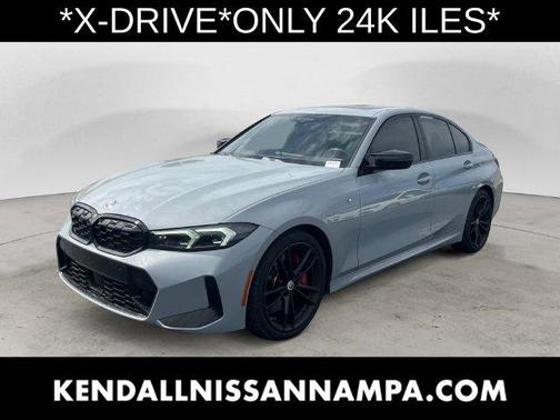 Gray Metallic 2023 BMW M340 i xDrive