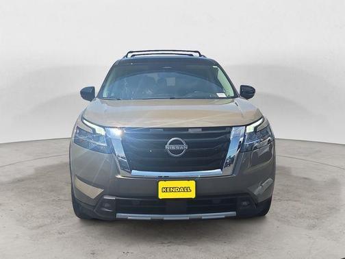 2 Tone Tan / Black Roof 2023 Nissan Pathfinder Platinum