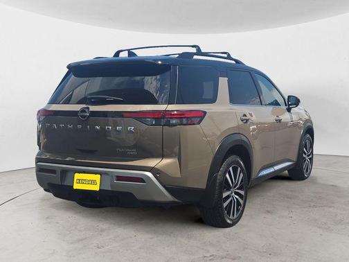 2 Tone Tan / Black Roof 2023 Nissan Pathfinder Platinum