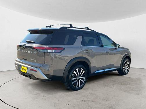 2 Tone Tan / Black Roof 2023 Nissan Pathfinder Platinum