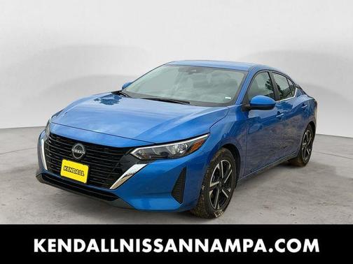 Electric Blue Metallic 2024 Nissan Sentra SV