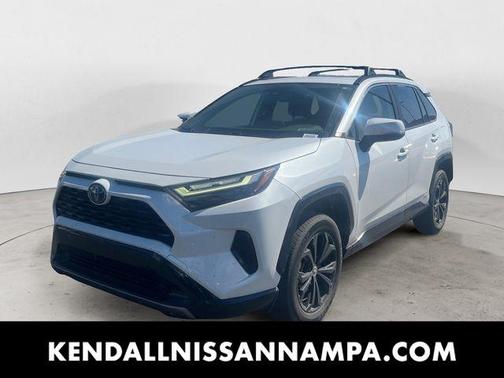 Pearl 2023 Toyota RAV4 Hybrid SE