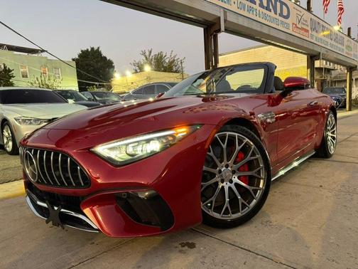 Red 2022 Mercedes-Benz AMG SL 55 Base