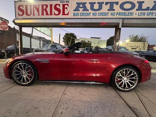 Red 2022 Mercedes-Benz AMG SL 55 Base