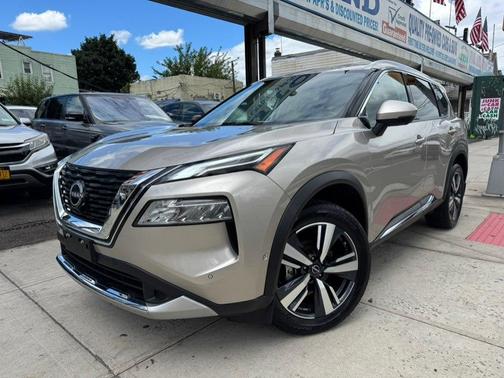Champagne Silver 2023 Nissan Rogue Platinum