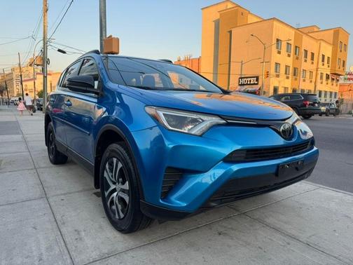 Blue 2018 Toyota RAV4 LE