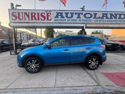Blue 2018 Toyota RAV4 LE