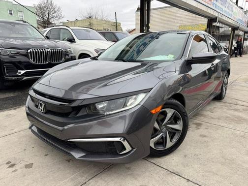 Gray 2019 Honda Civic LX