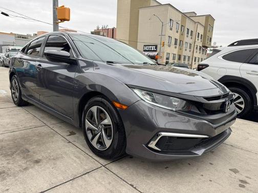 Gray 2019 Honda Civic LX