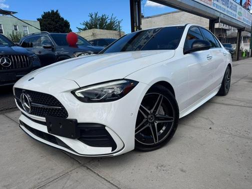 White 2022 Mercedes-Benz C-Class C 300 4MATIC